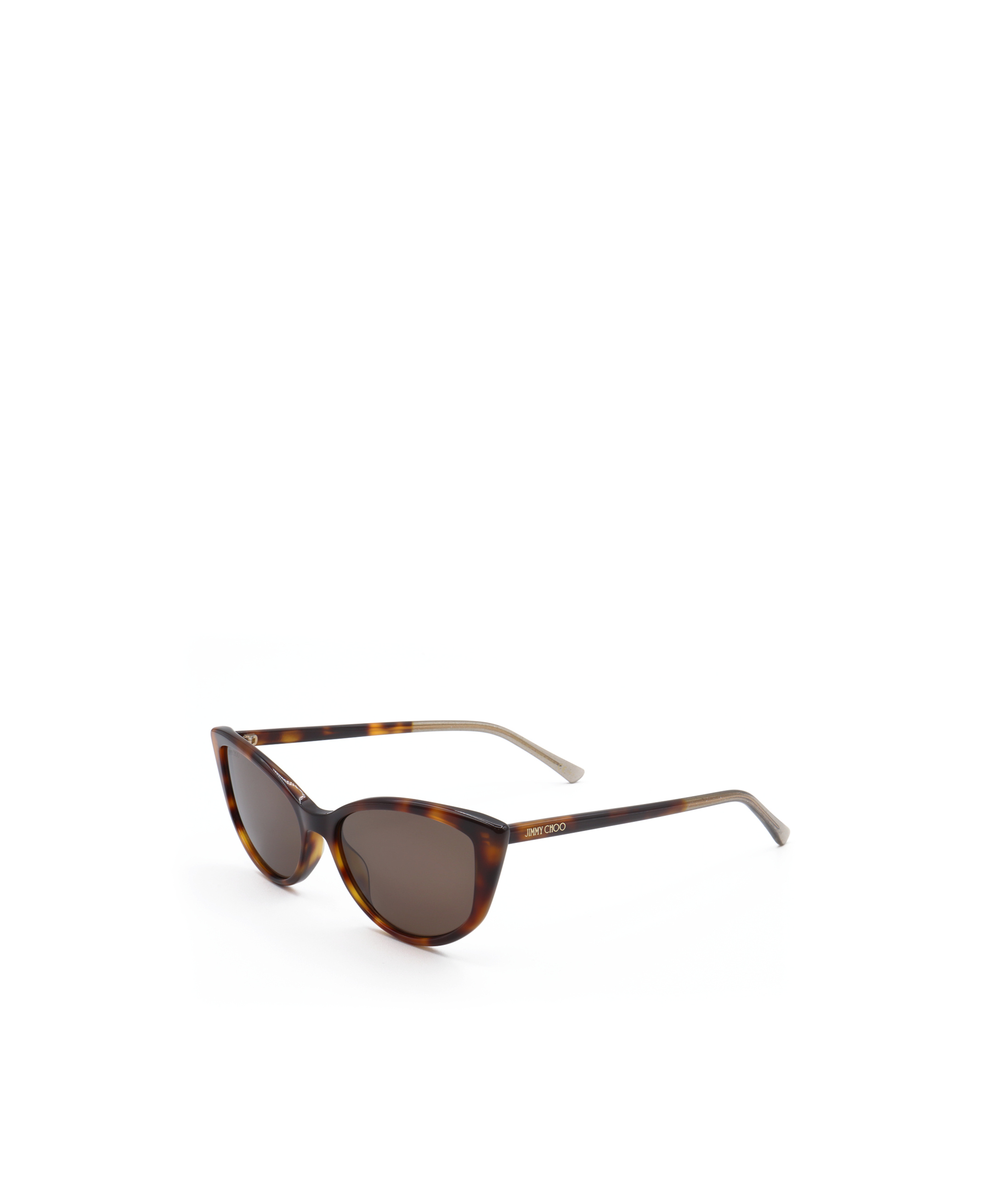 Jimmy Choo Eyewear Nadia Cat-eye Frame Sunglasses In Brown