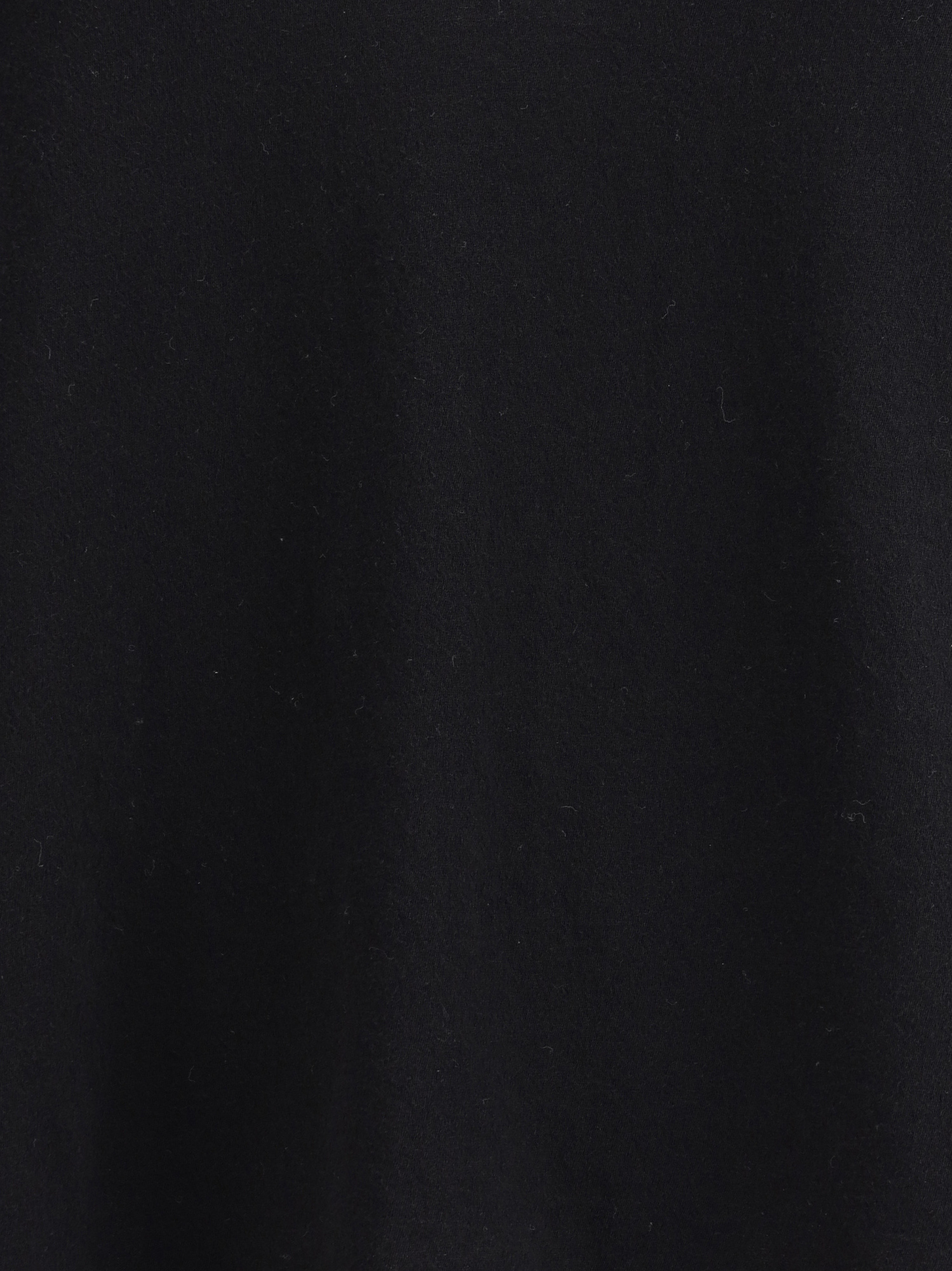 James Perse High Gauge Jersey Deep V T-shirt In Black