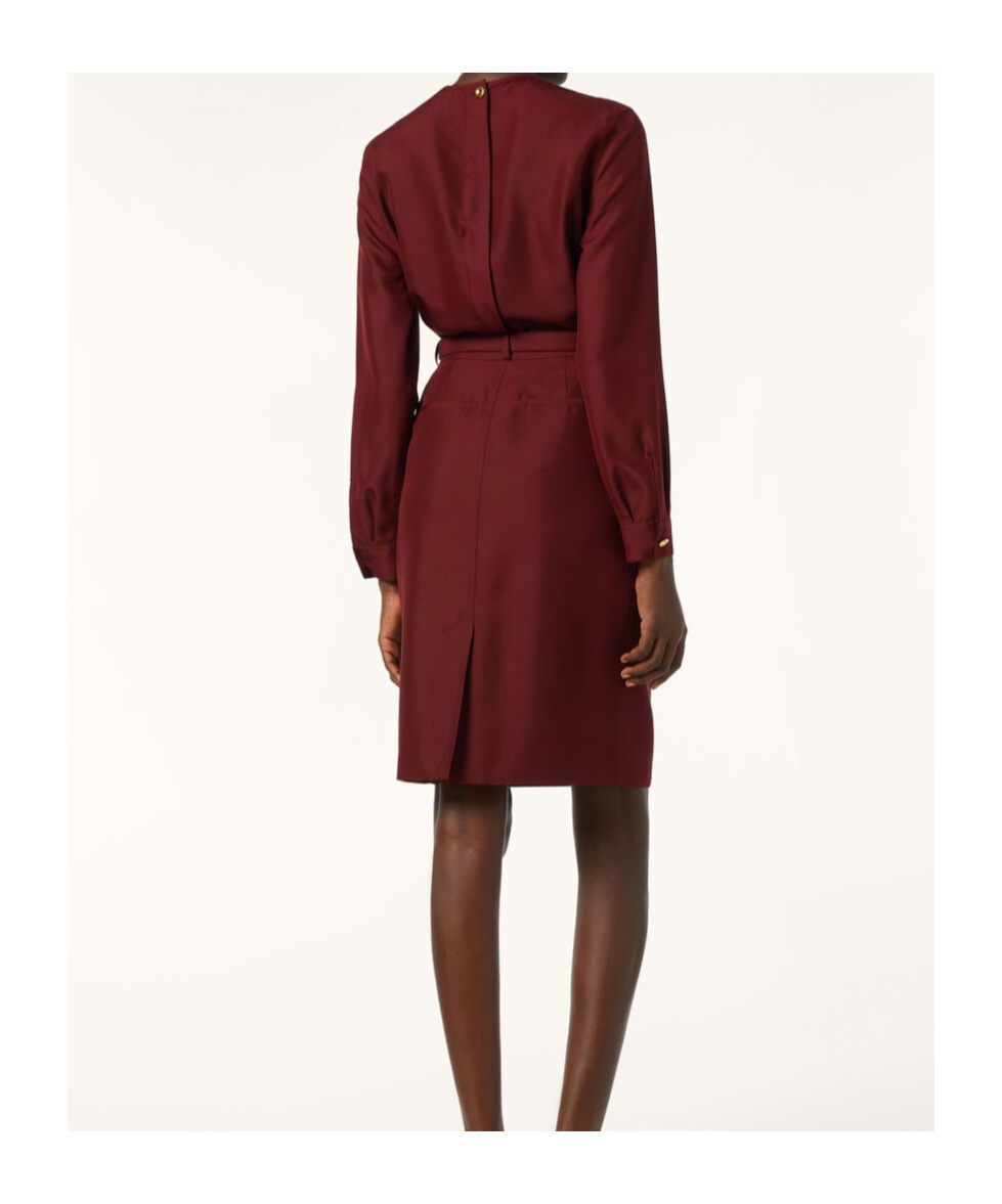 Loro Piana Emilia Women's Skirt In Dark Chestnut