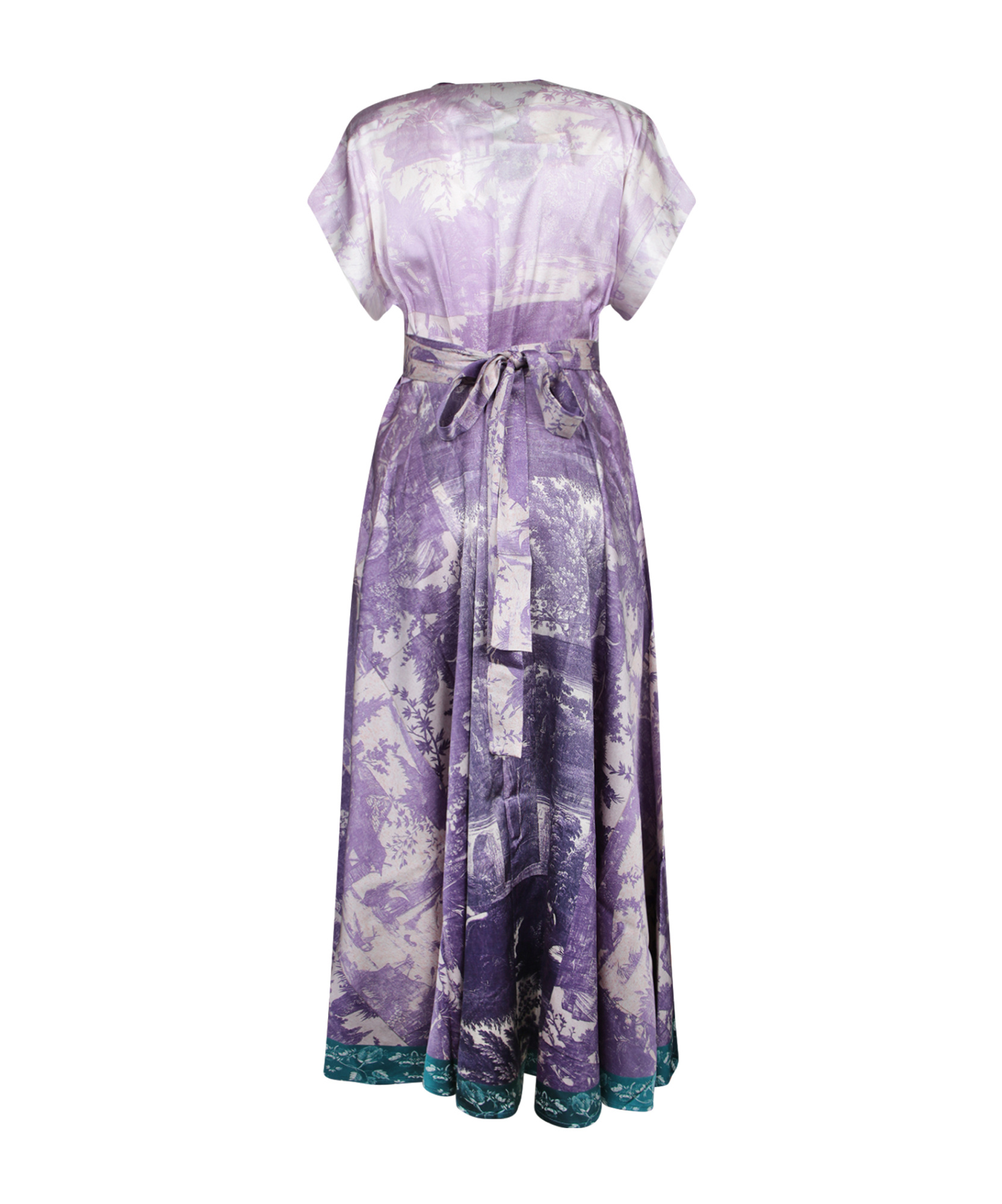 Pierre-louis Mascia Adanaster Midikleid In Purple