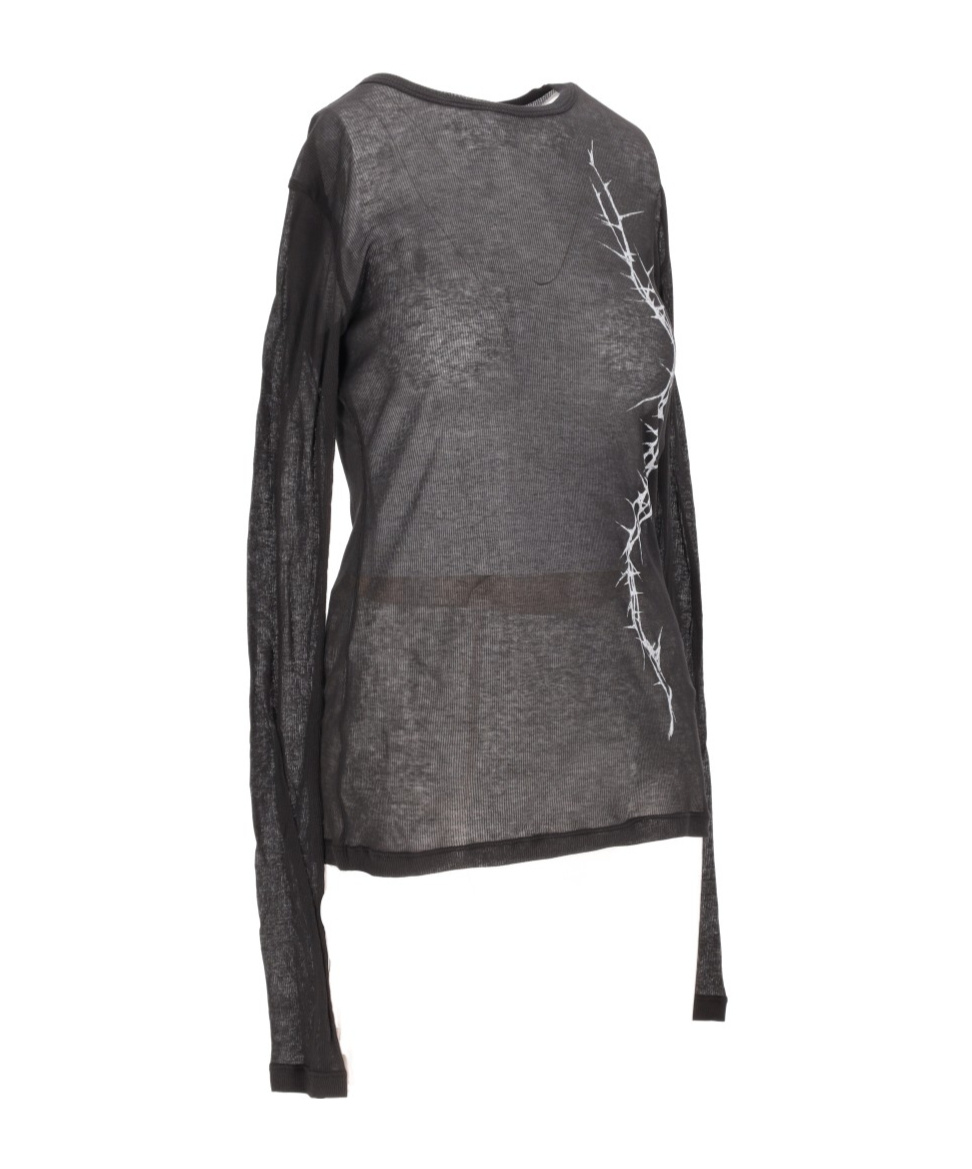 ANN DEMEULEMEESTER ANN DEMEULEMEESTER FIENE PRINTED LONG-SLEEVED T-SHIRT 