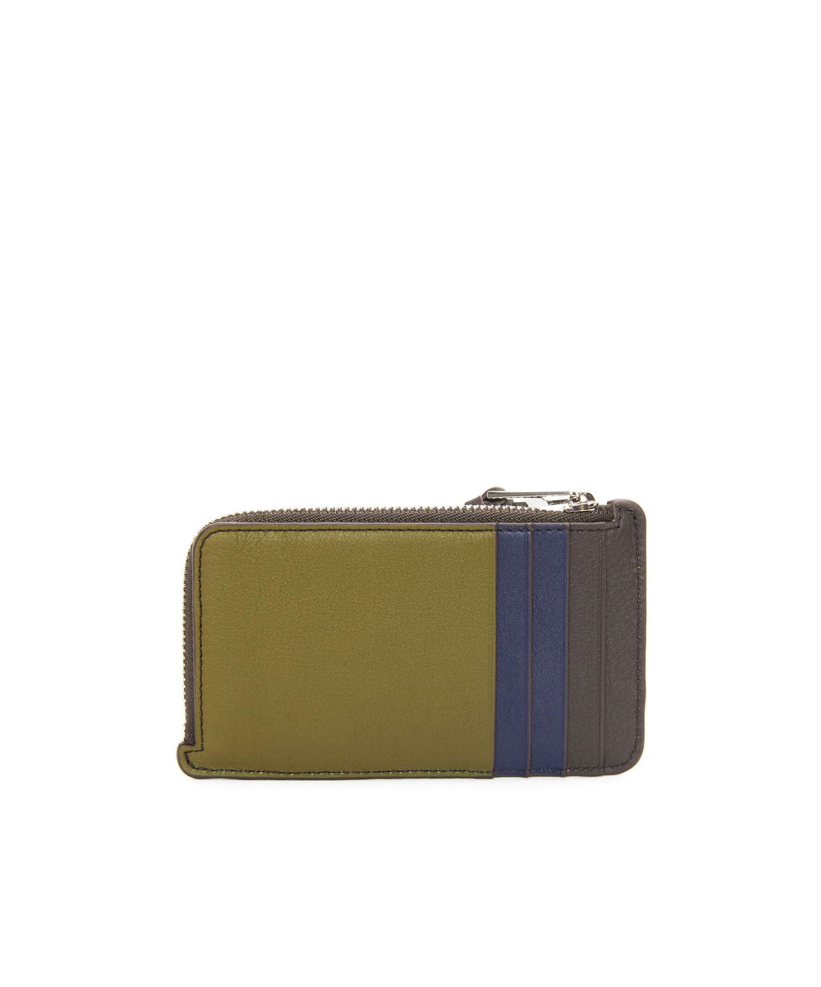 Loewe Puzzle Zipped Coin Cardholder In Multi