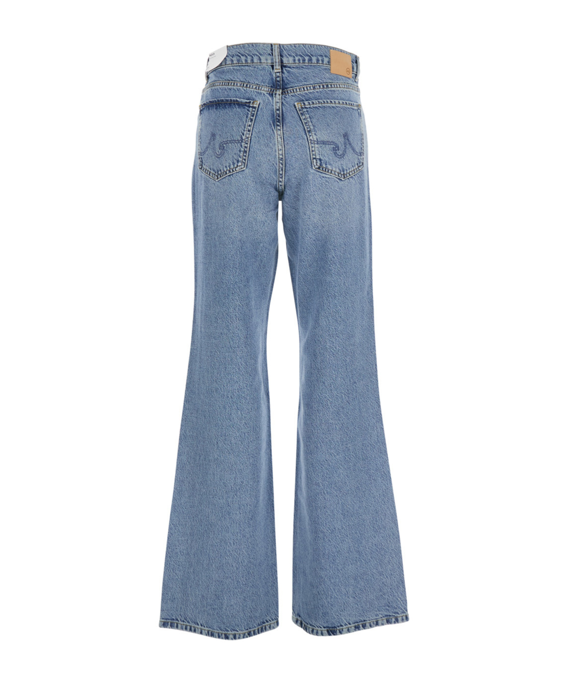 Ag Belt-loop Jeans In Blue