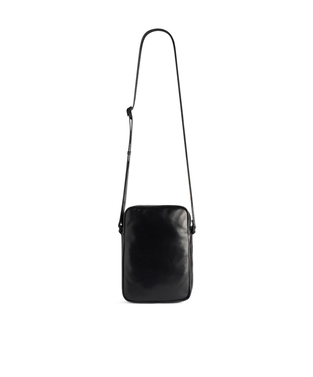 Balenciaga X Under Armour Zippered Shoulder Bag In Black