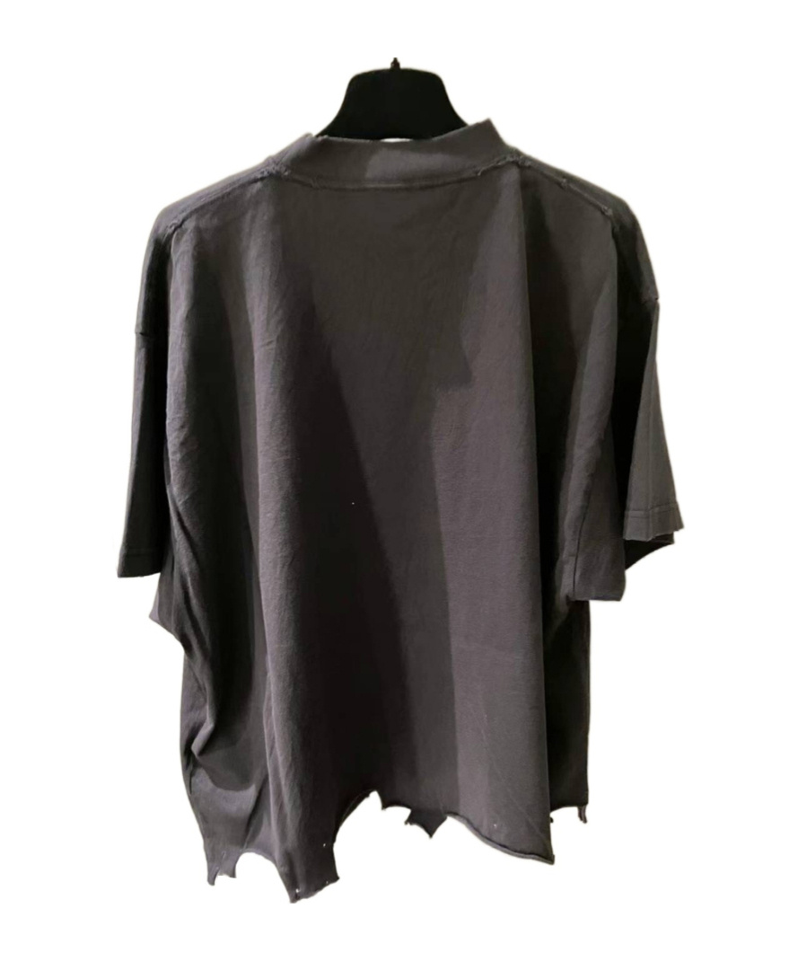 Balenciaga Printed T-shirt In Black
