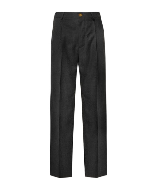 Vivienne Westwood Rafael Trousers Metallic Brushed Wo. Charcoal 54 Men In Black