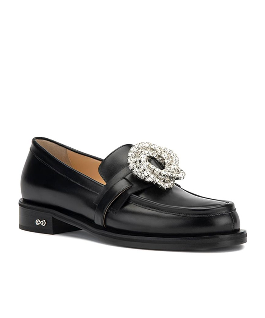 Mach&mach Mach & Mach Galaxy Loafer In Black
