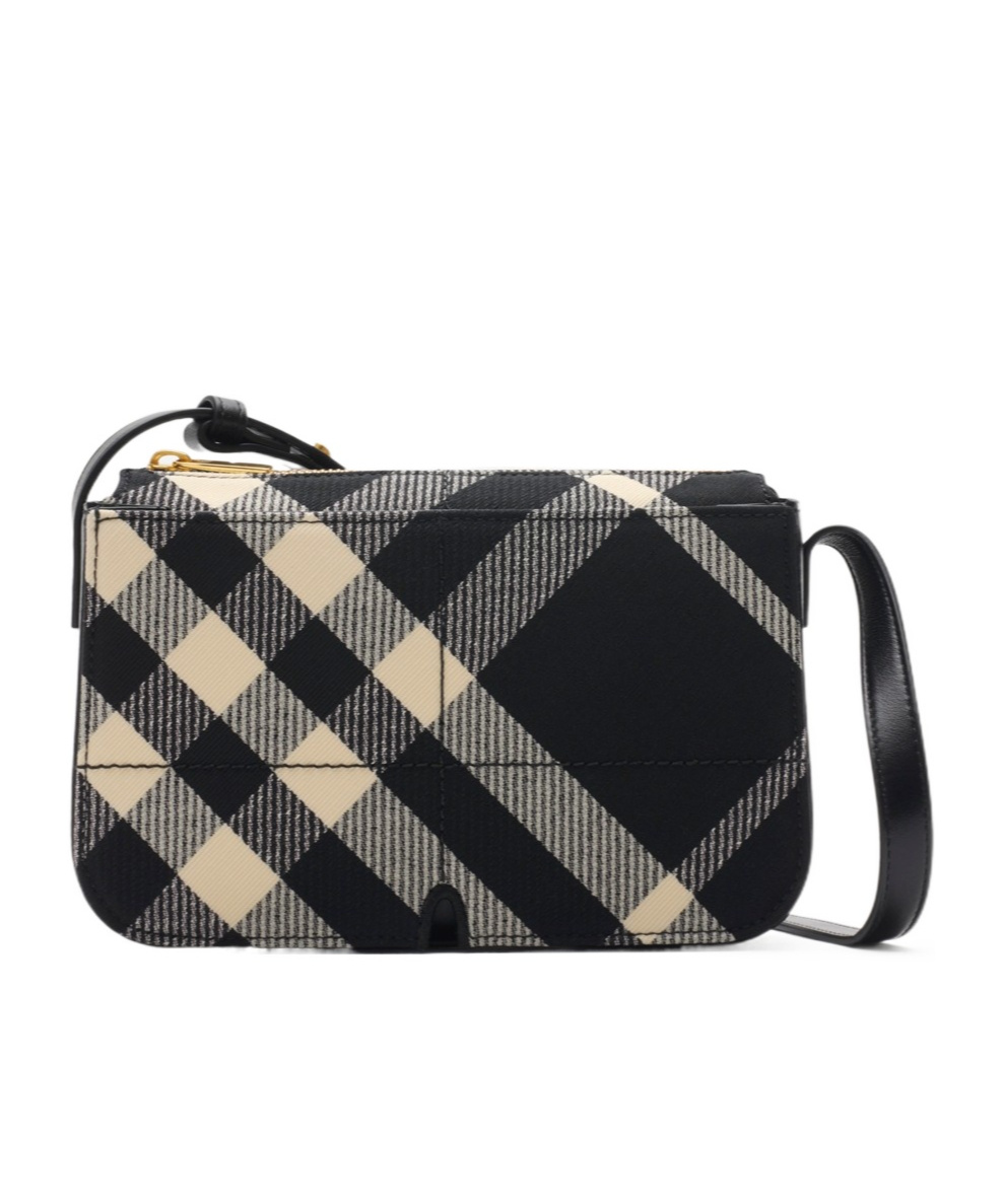 Shop Burberry Snip Cross Body Bag In Black
