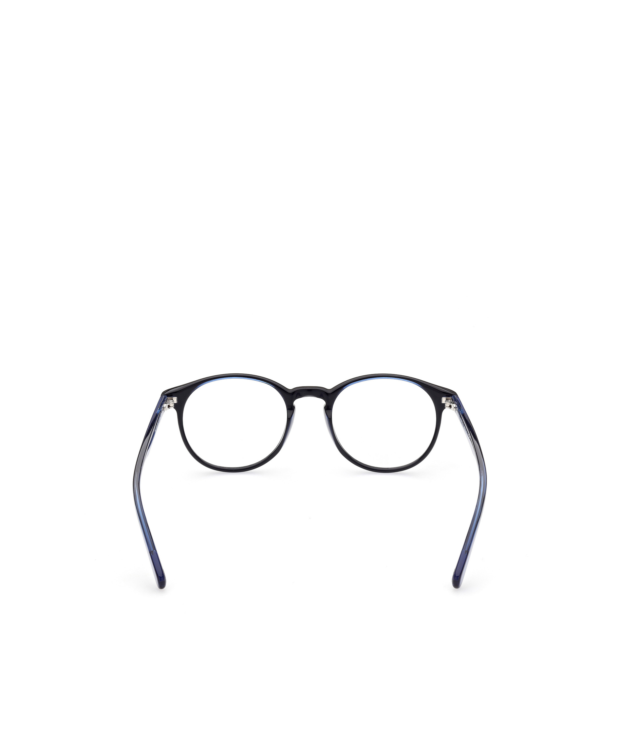 Moncler Round Frame Glasses In Black