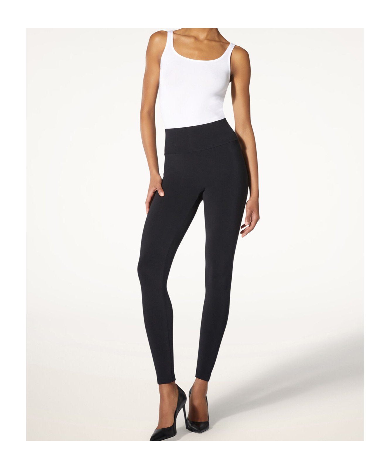 Wolford Aurora Light Shape Leggings In Black