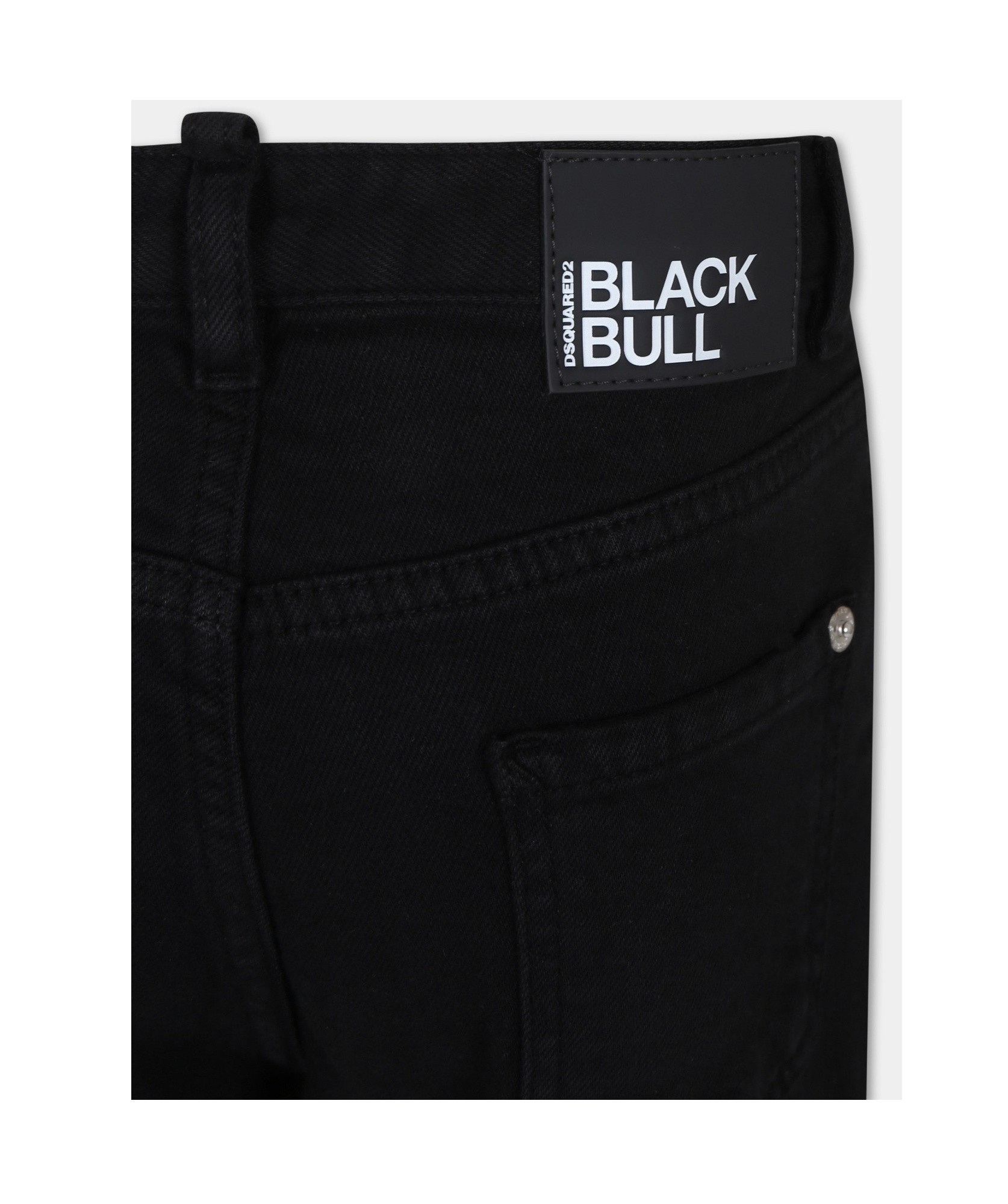 Dsquared2 Belt-loop Jeans In Black