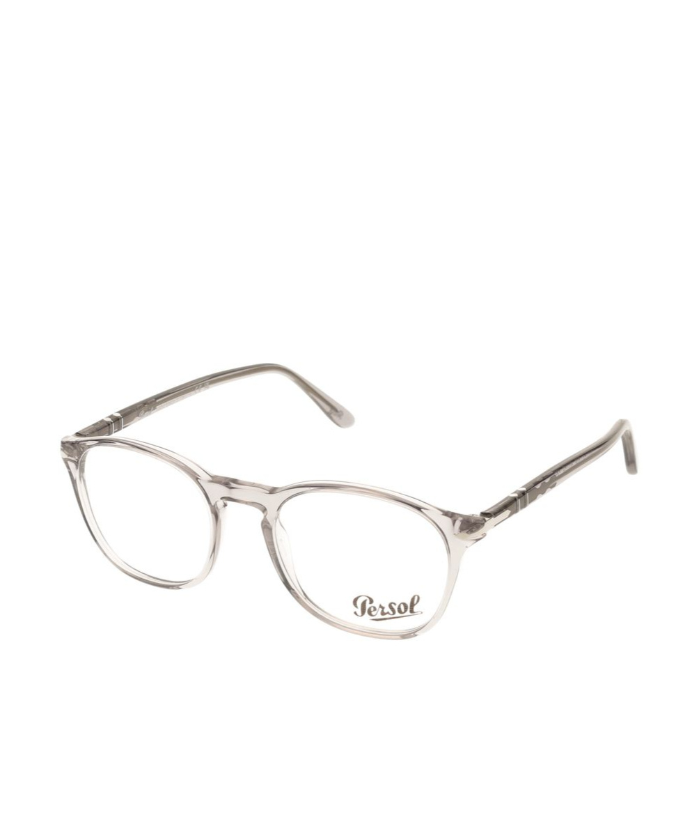 Persol Round Frame Glasses In Gold