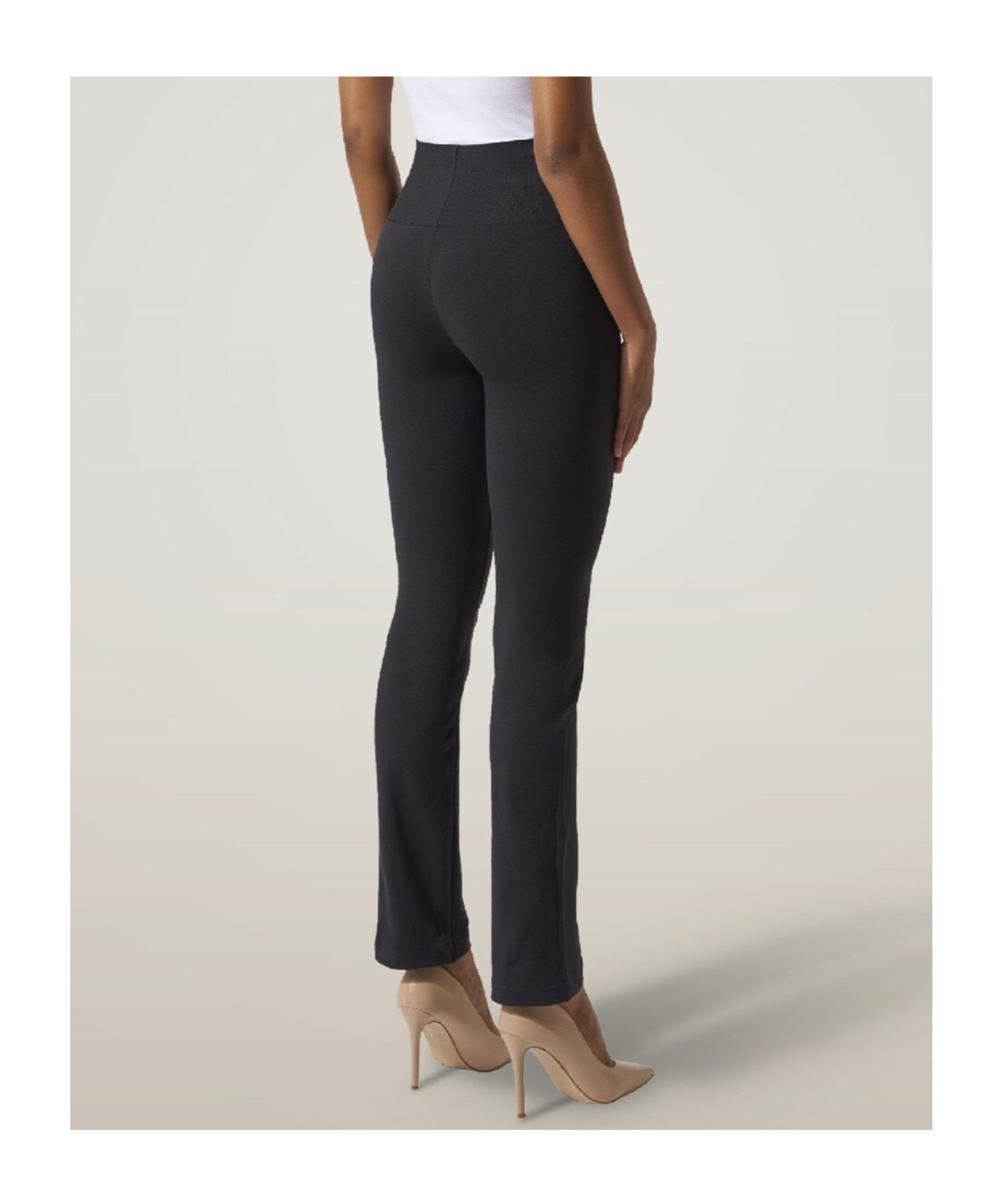 Wolford High-waisted Seamless Trousers In Black