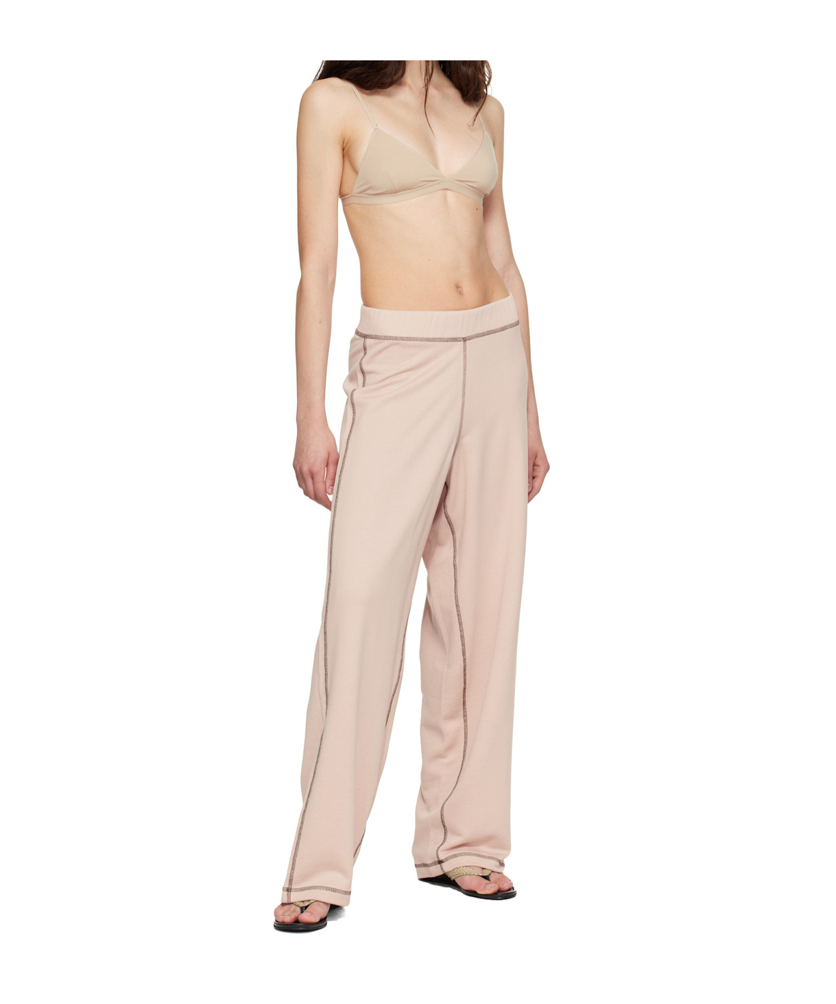 Baserange Triangle Bra In Brown
