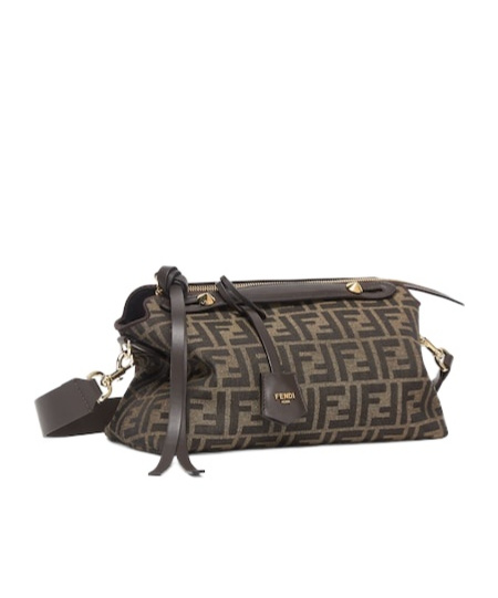 Fendi By The Way Soft Medium Shoulder Bag In Brown