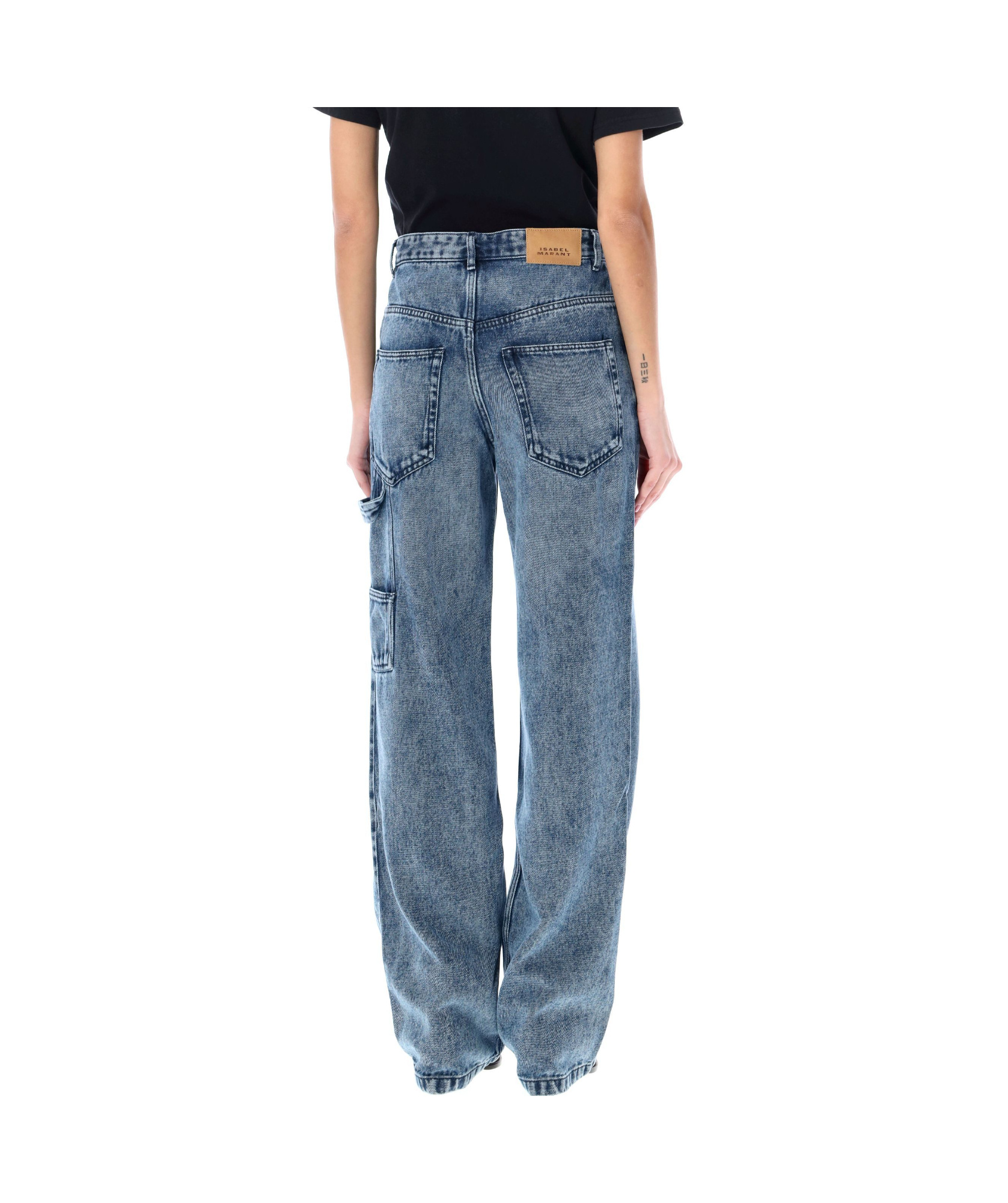 Isabel Marant High-rise Bootcut Denim Jeans With Belt Loops In Blue