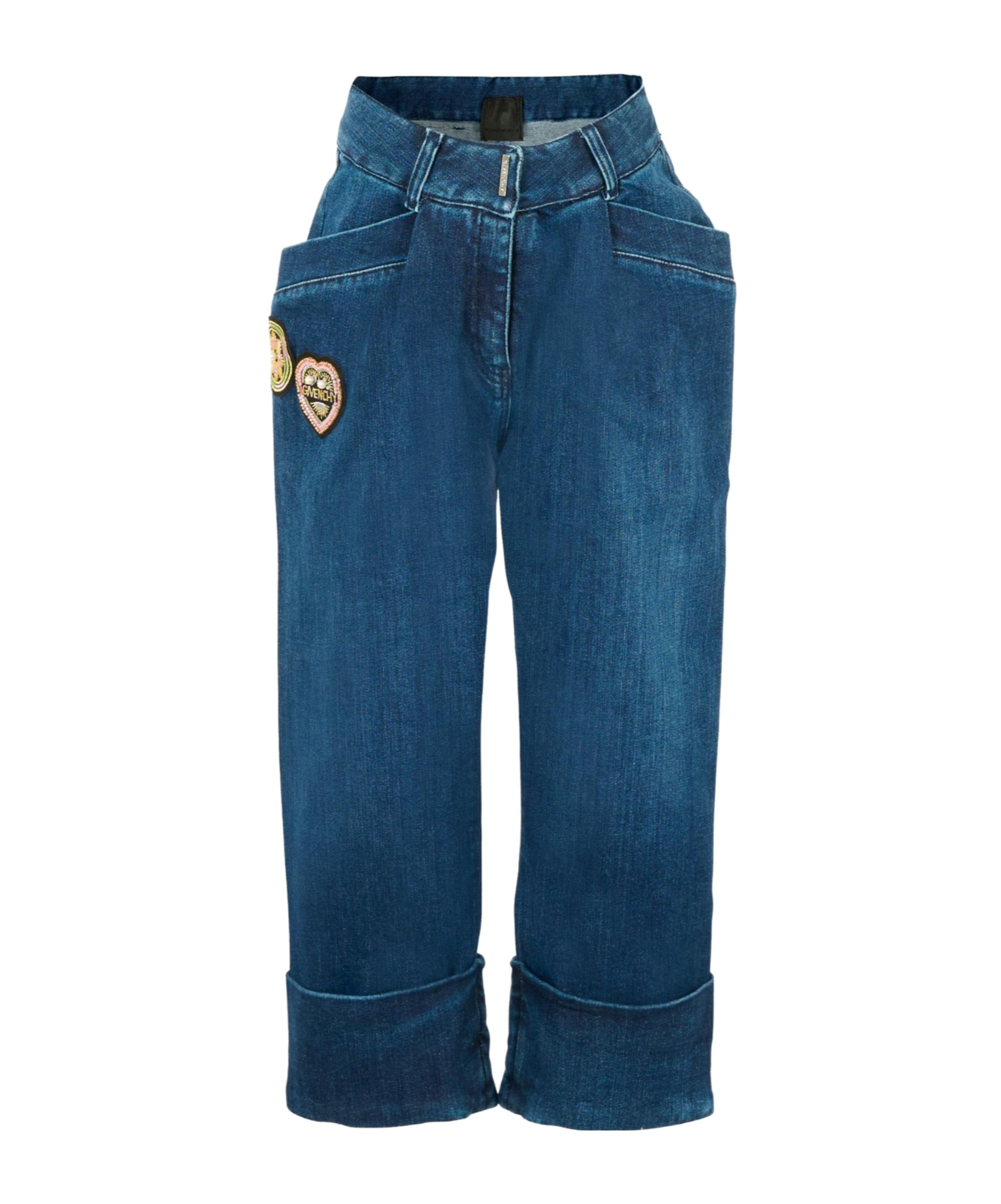 Givenchy Denim Trousers With Belt Loops In Blue