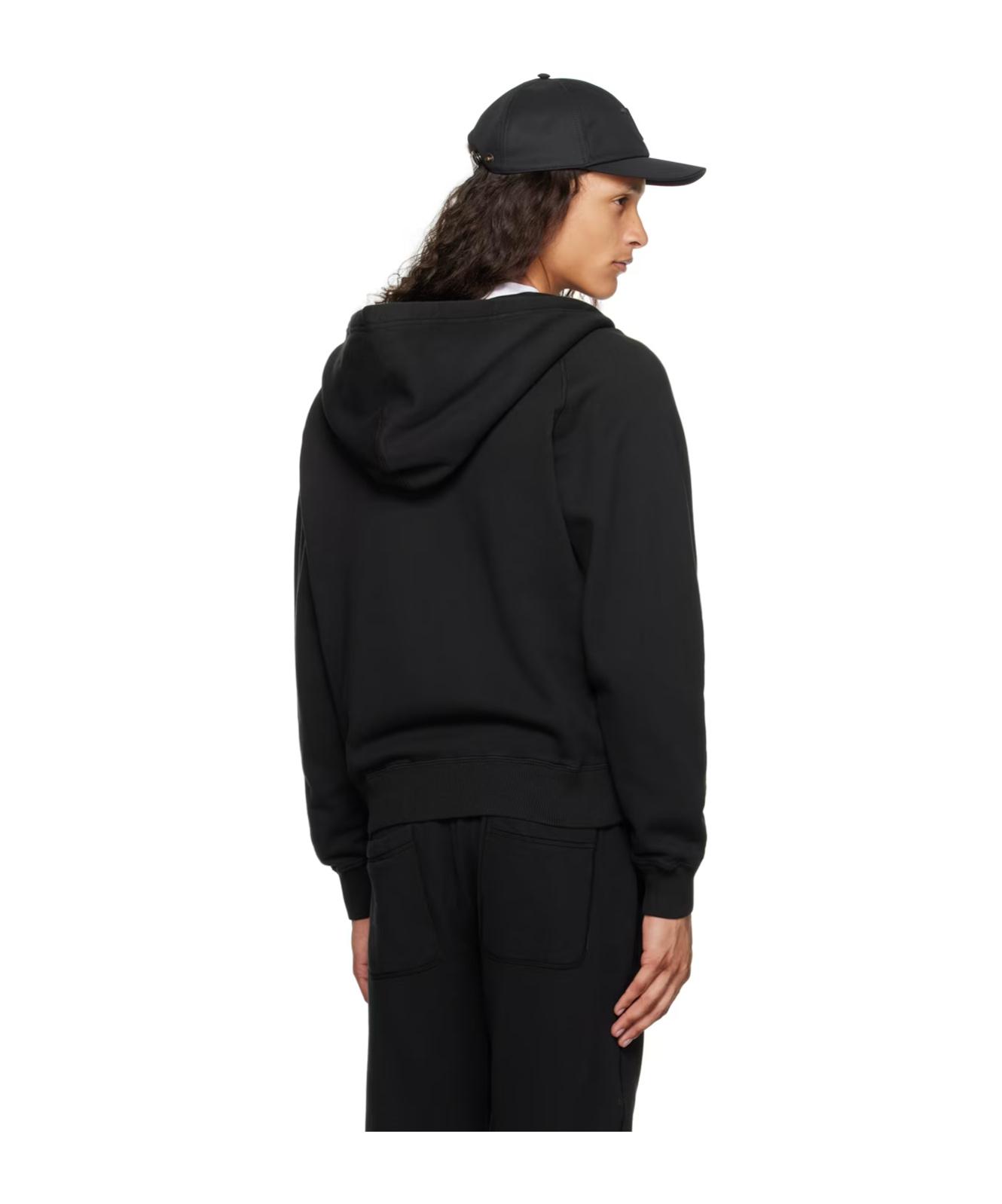 TOM FORD ZIPPERED HOODED SWEATSHIRT 