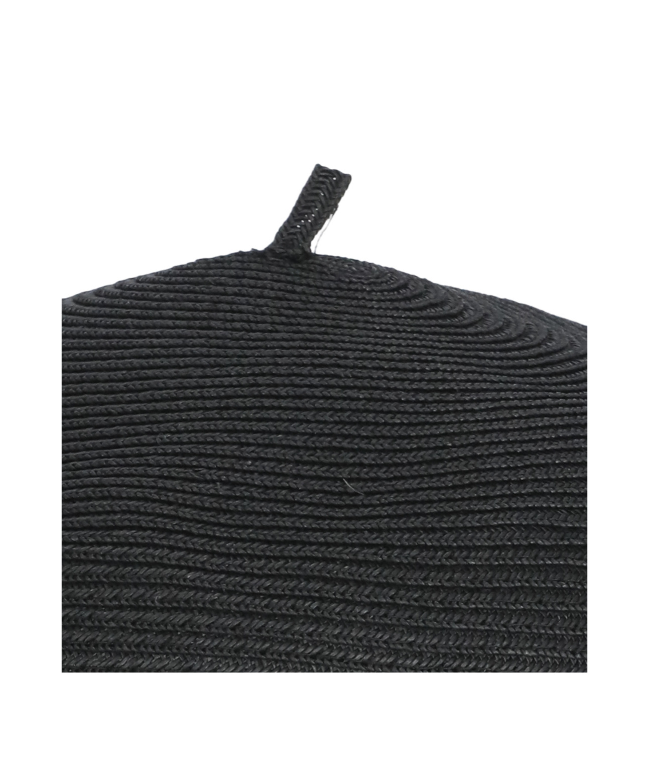 Y's Black Raffia Hat In Black