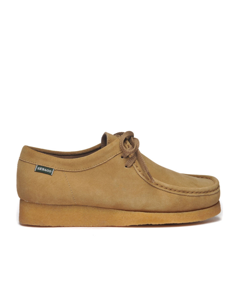 Sebago Beige Yellow Men's Casual Leather Moccasins For Leisure In Beige