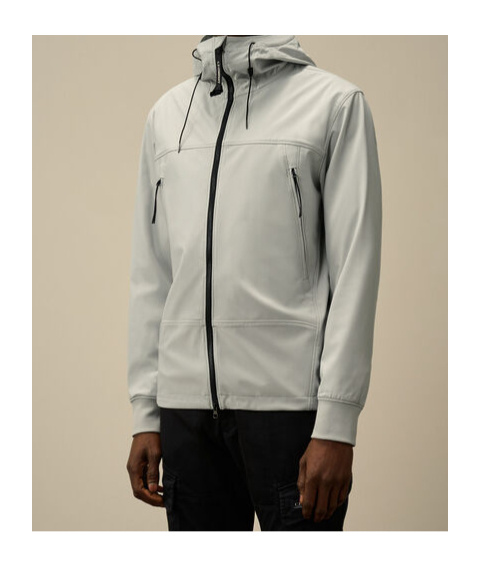 C.p. Company Long-sleeved Casual Jacket In Gray