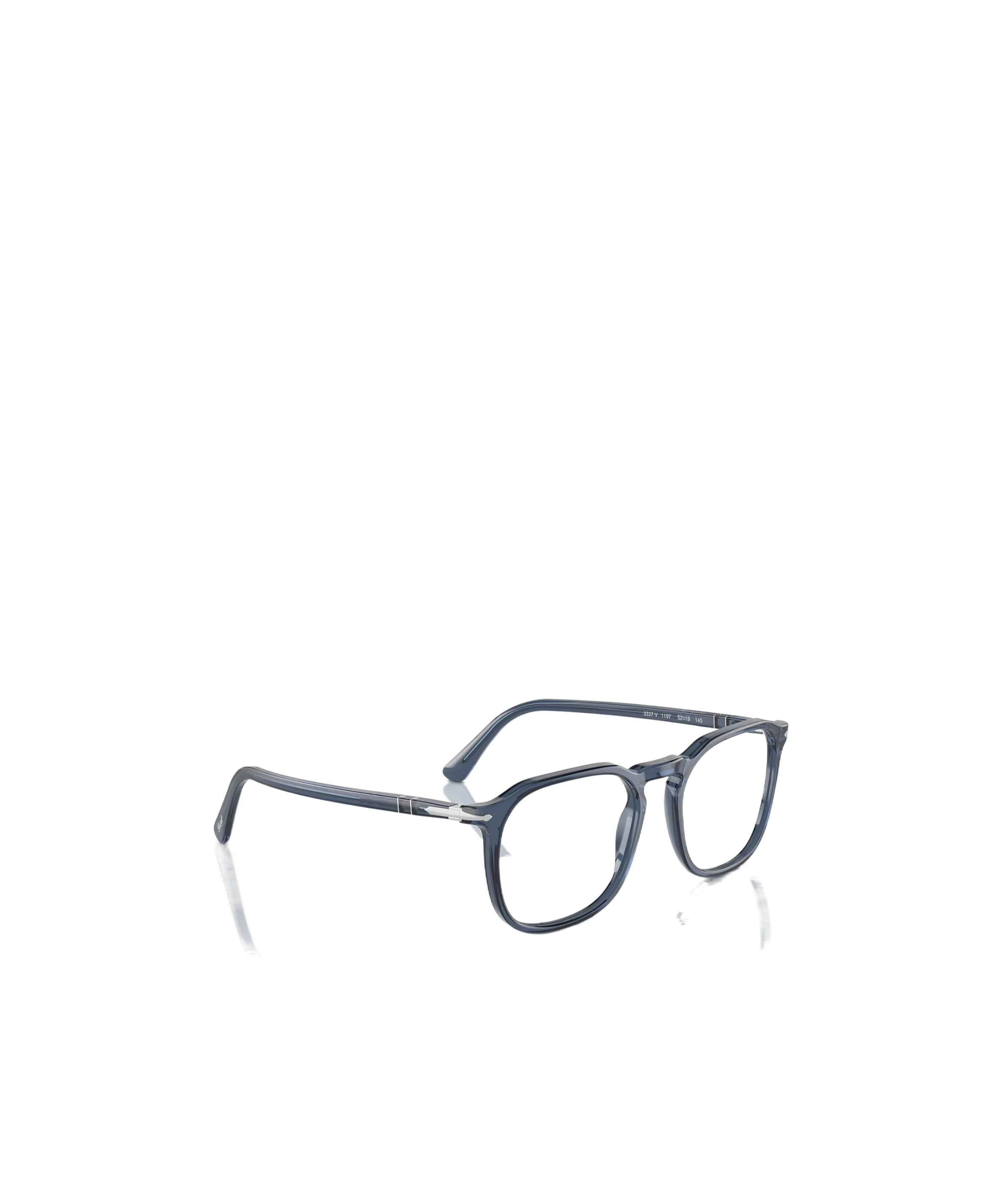 Persol Square Frame Glasses In Gray