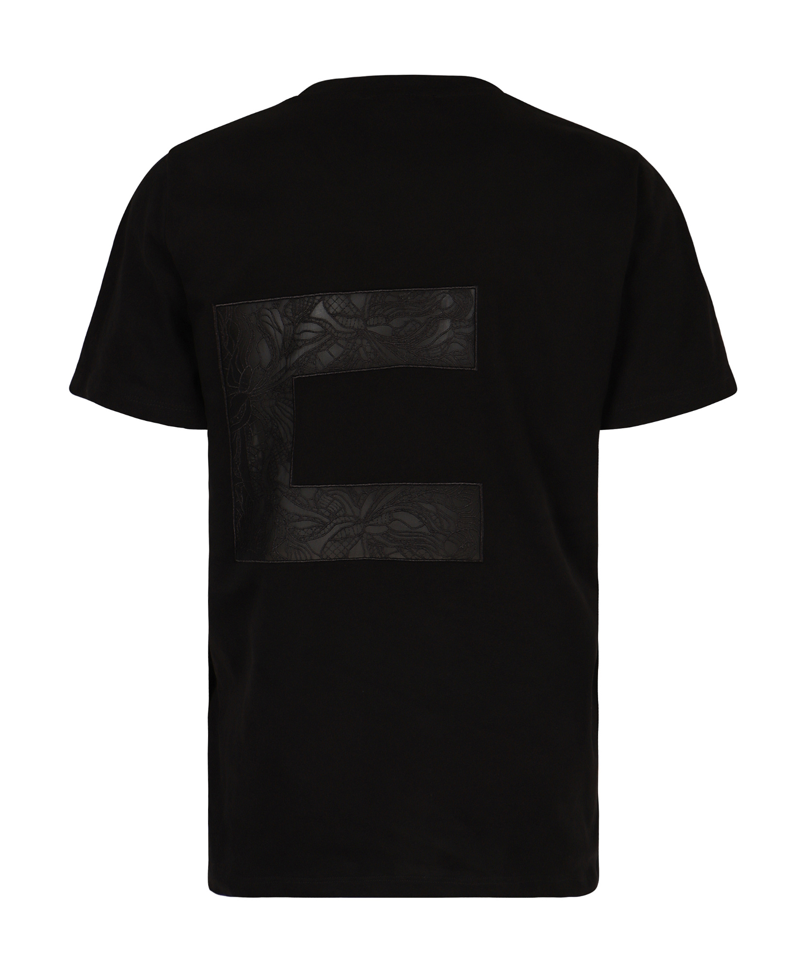 Elisabetta Franchi Crew-neck T-shirt In Black