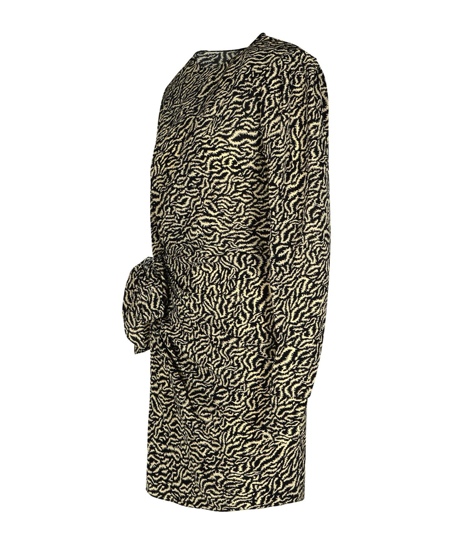 Isabel Marant Étoile Dulce Beige Viscose Dress In Black