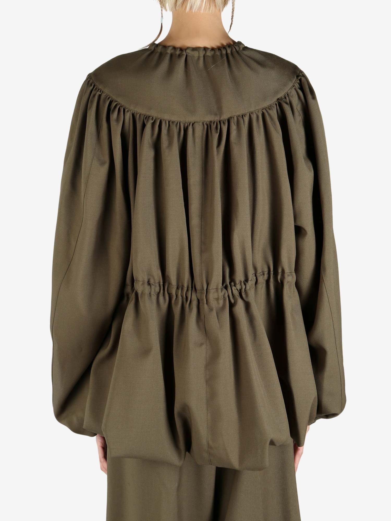 Dries Van Noten Vather Jacket In Khaki