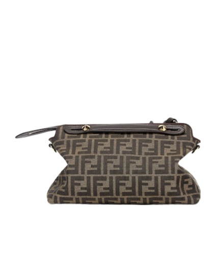 Fendi By The Way Soft Medium Shoulder Bag In Brown