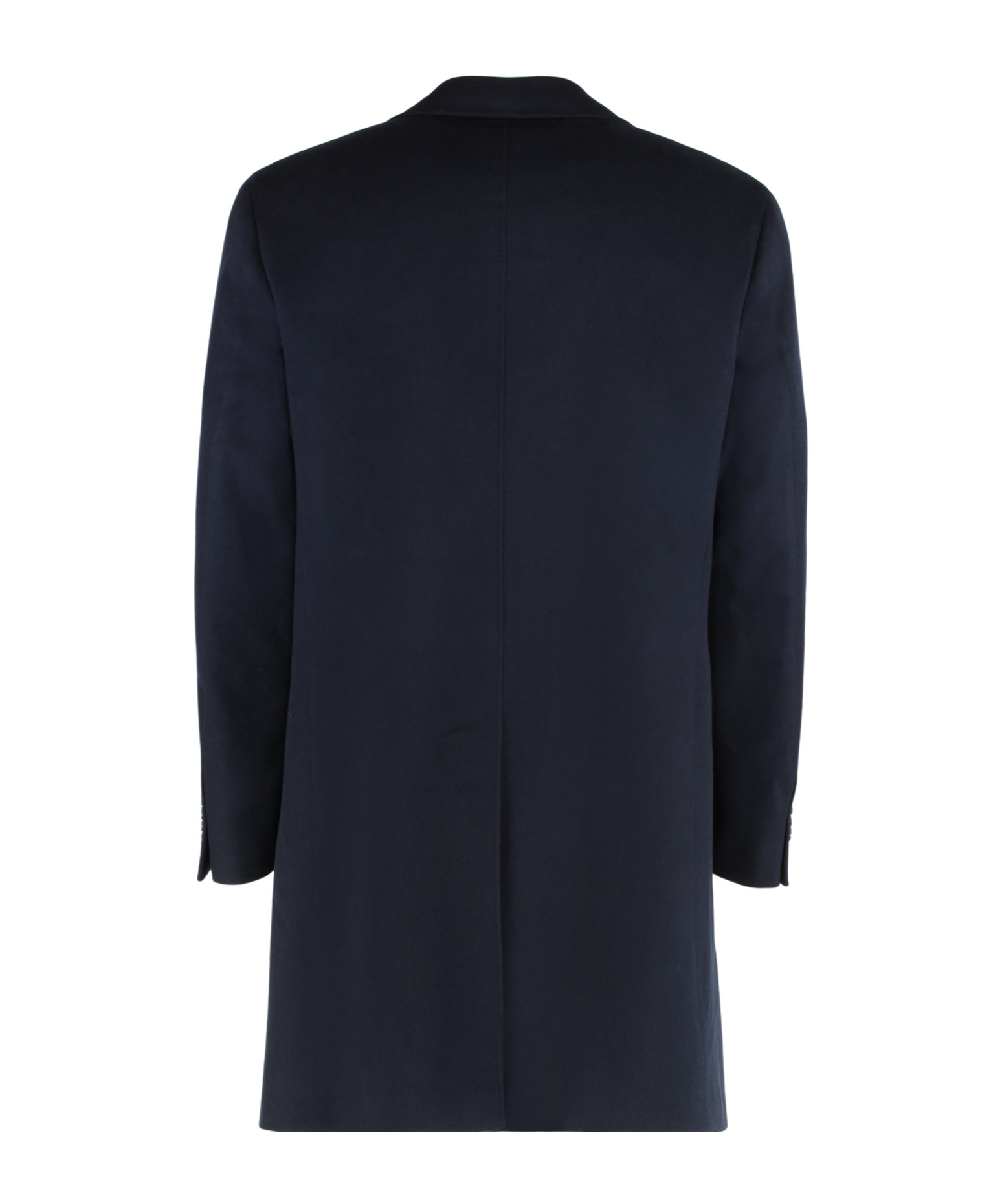 Canali Long-sleeved Coat In Animal Print