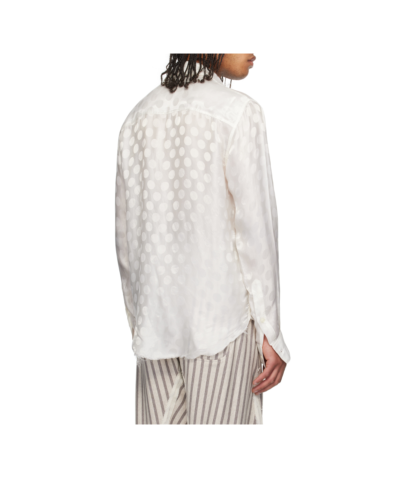 Edward Cuming Classic Lung Window Shirt In White
