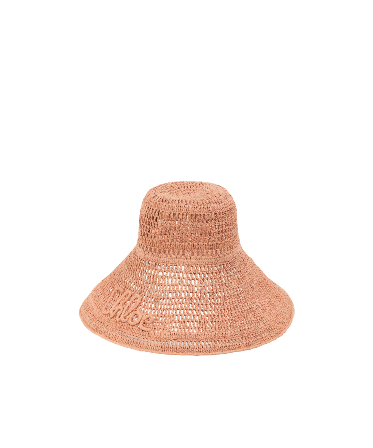 Chloé The Chloe Raffia Capeline Hat In Brown