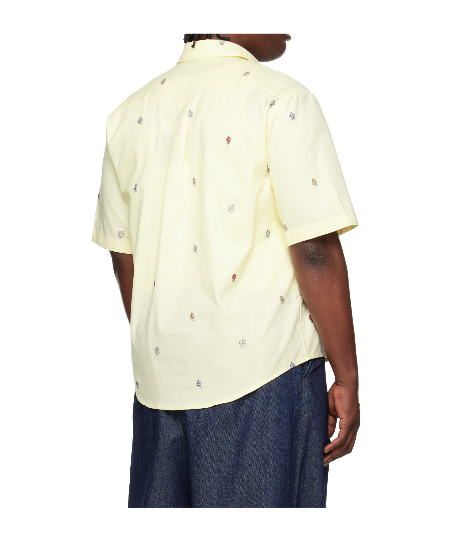 Kenzo Verdy X Paris Short-sleeved Shirt In White