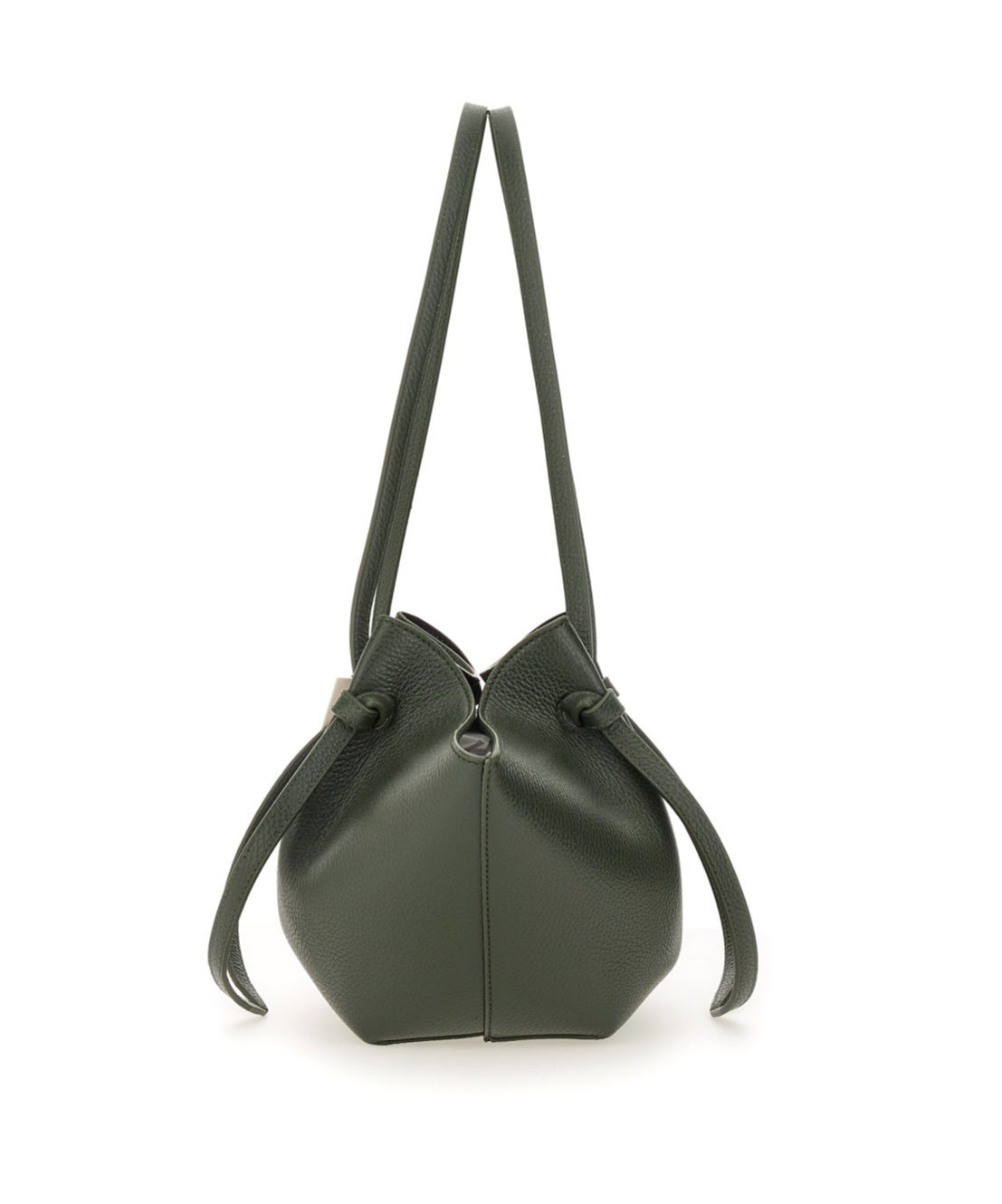 Yuzefi Letter Logo Shoulder Bag In Black
