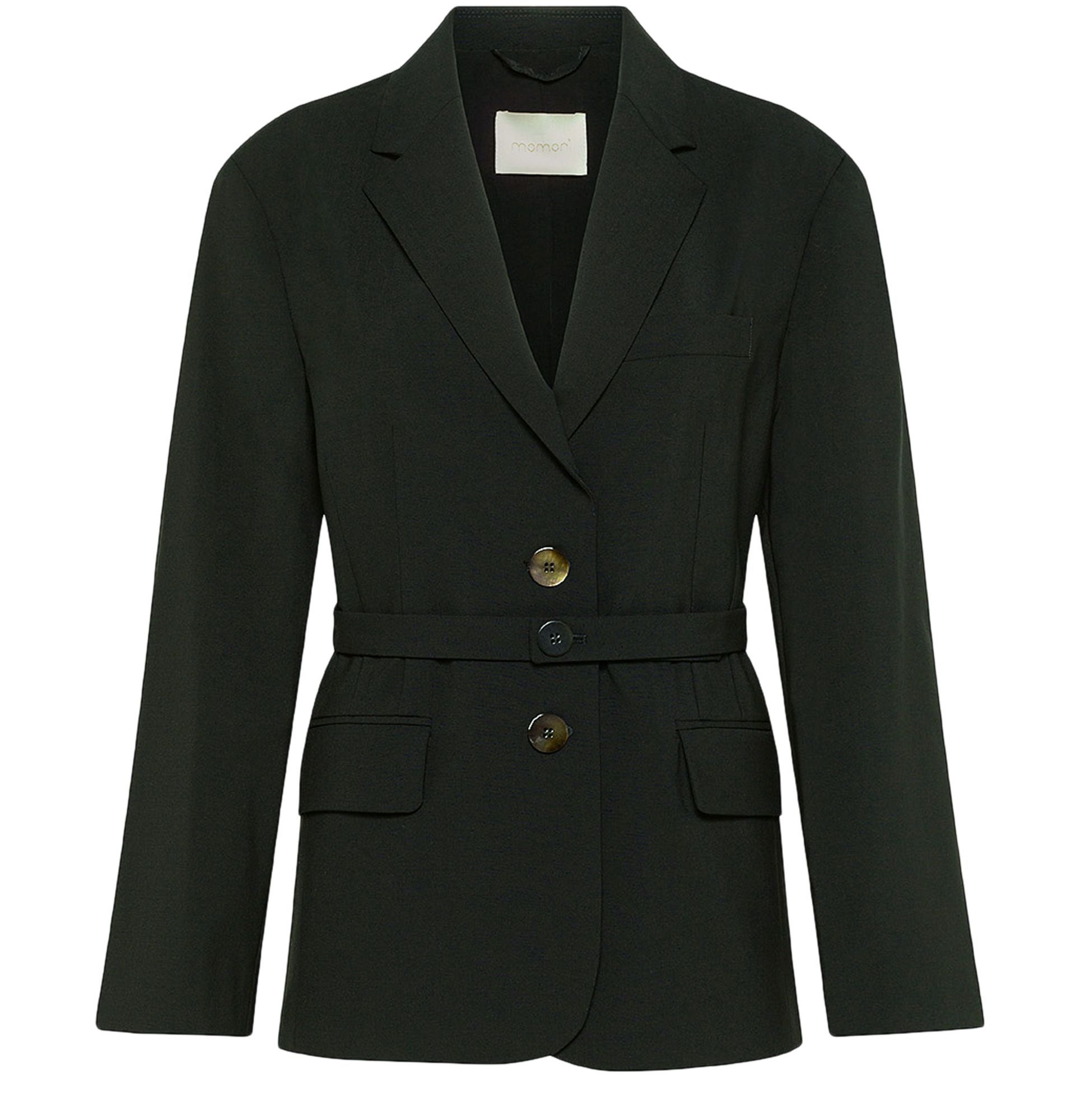 Momoní Long Sleeve Jacket In Black