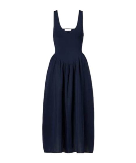 Altuzarra Lollie Maxi Dress In Blue