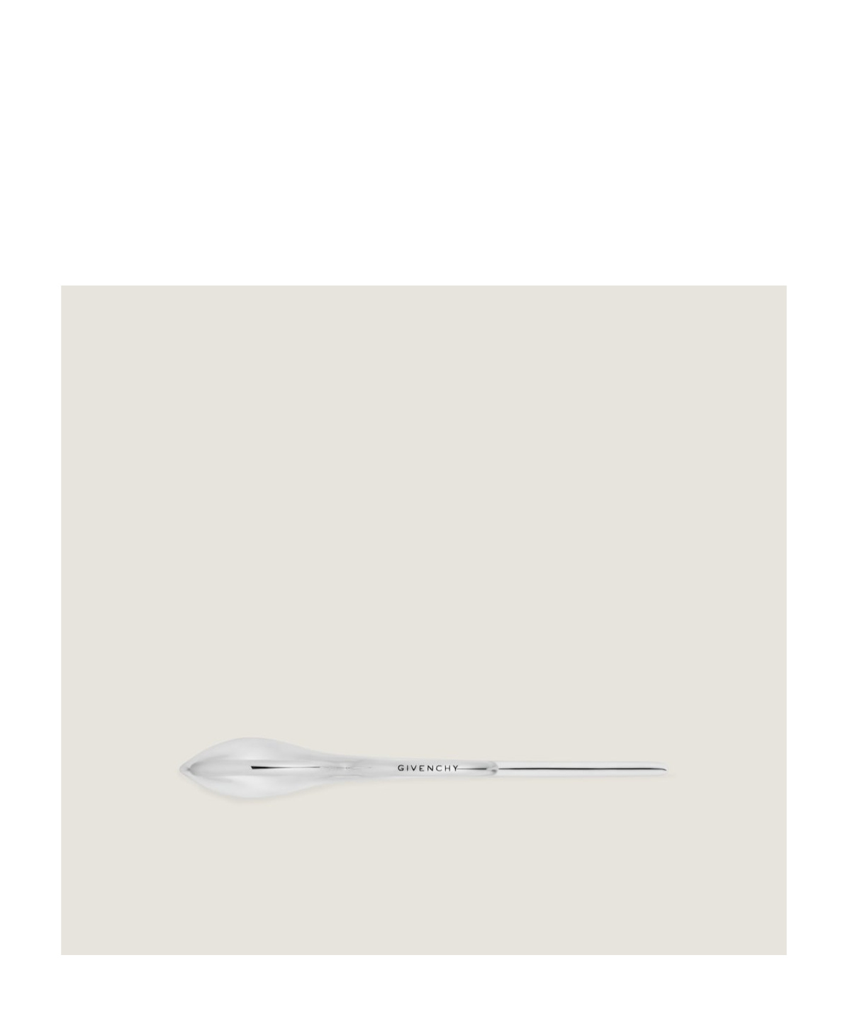 Givenchy Maple Seed Double Fingers Ring In Metal In Silver