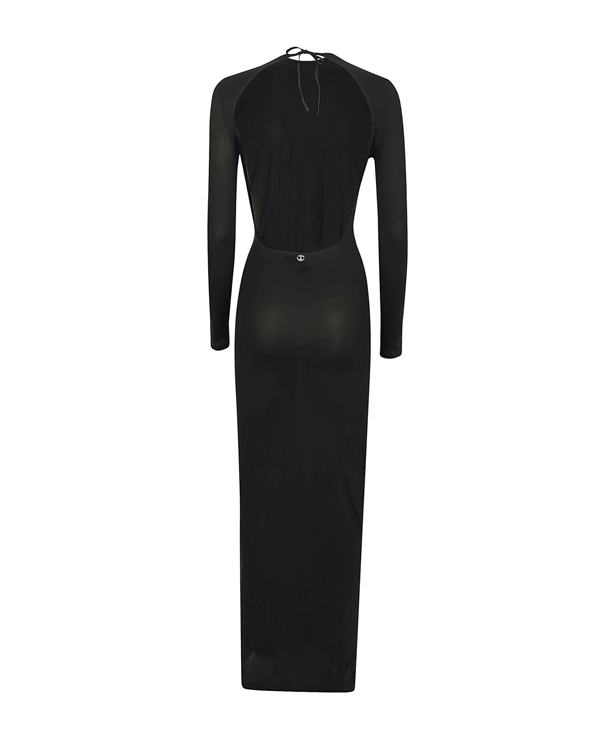 Rabanne Luxe Black Maxi Dress In Black
