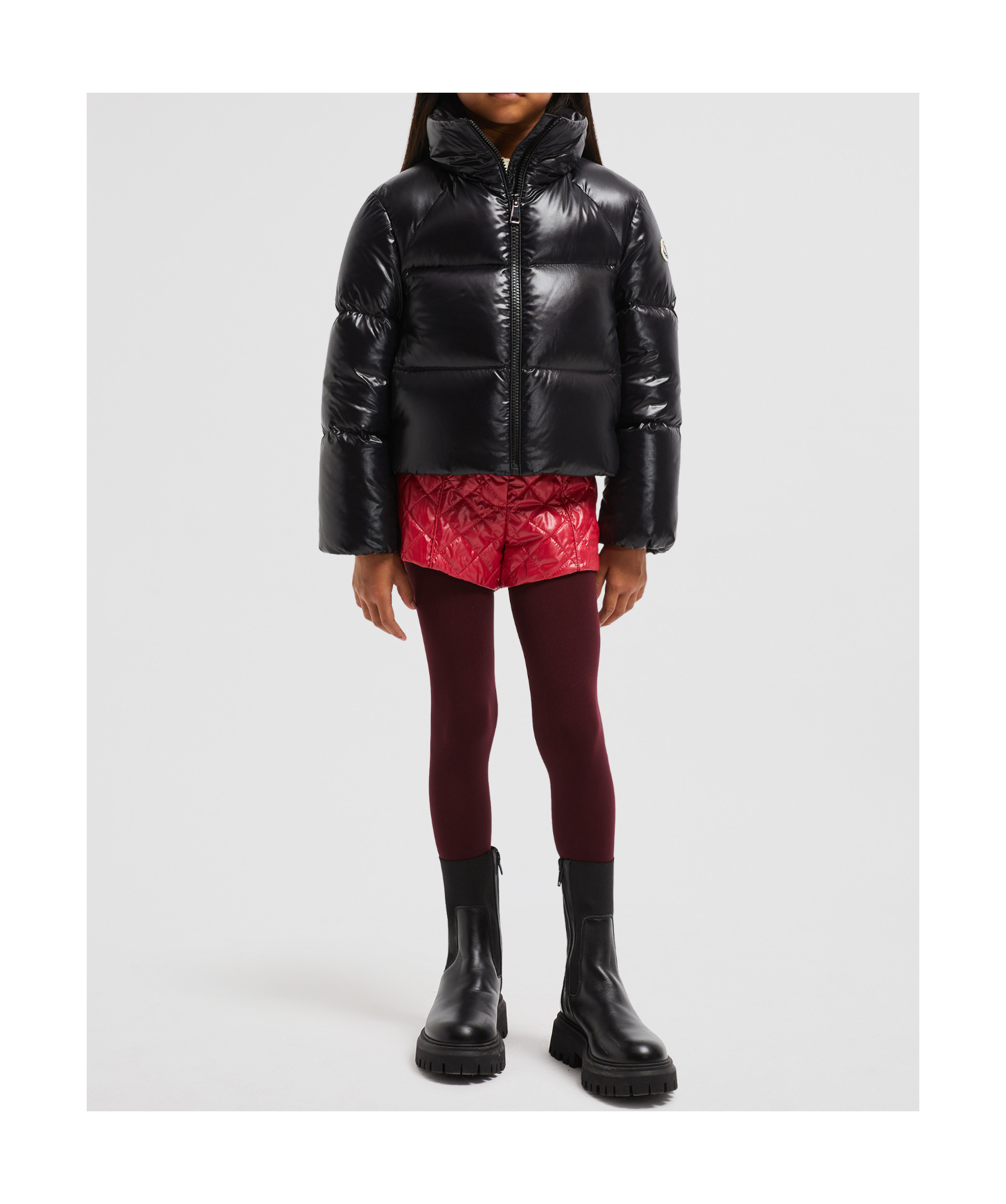 Moncler Girls' Breteuil Down Jacket - Little Kid In Black