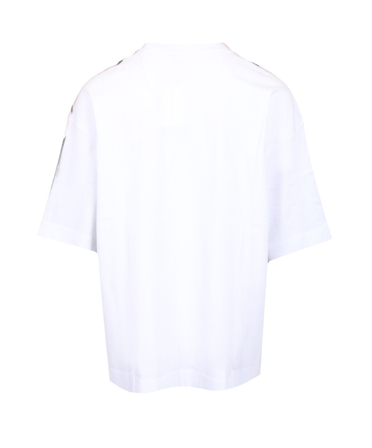 Dries Van Noten Open-necked Black Shirt In Gray