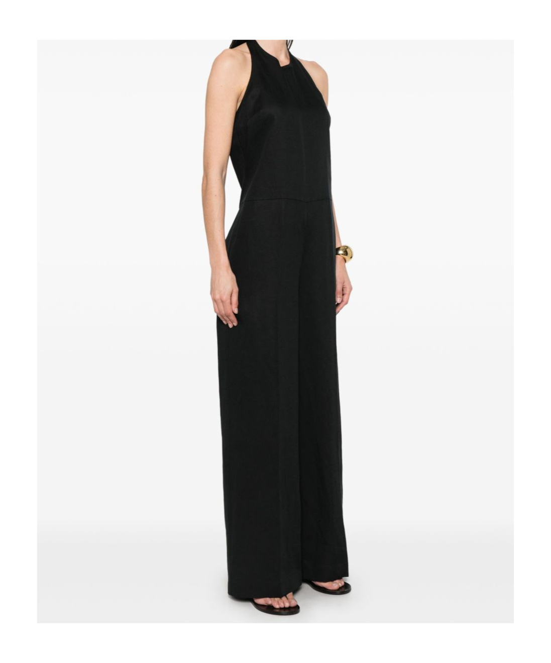 Shop Twinset Halterneck Jumpsuit