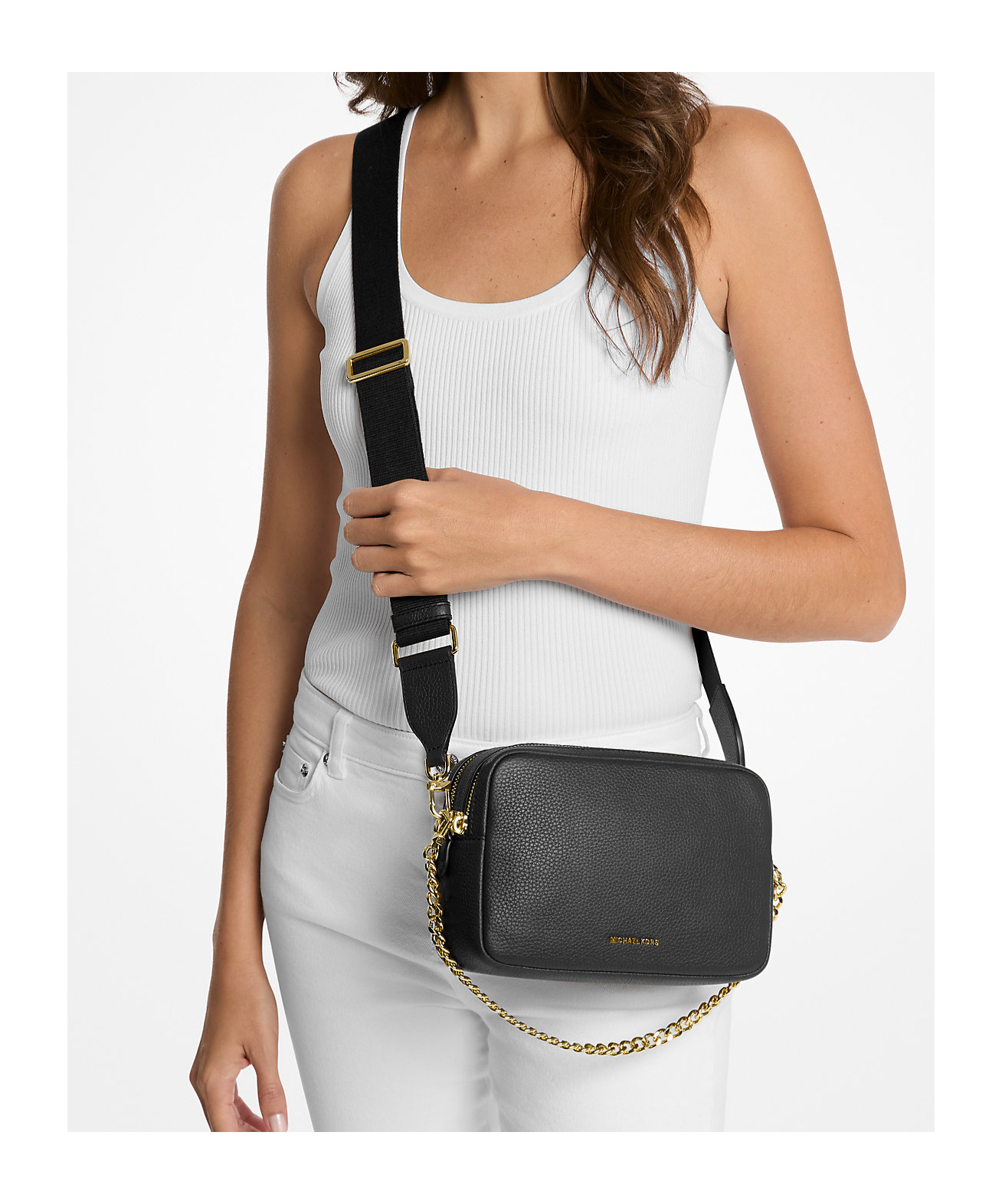 Michael Michael Kors Bryant Crossbody Bag In Black