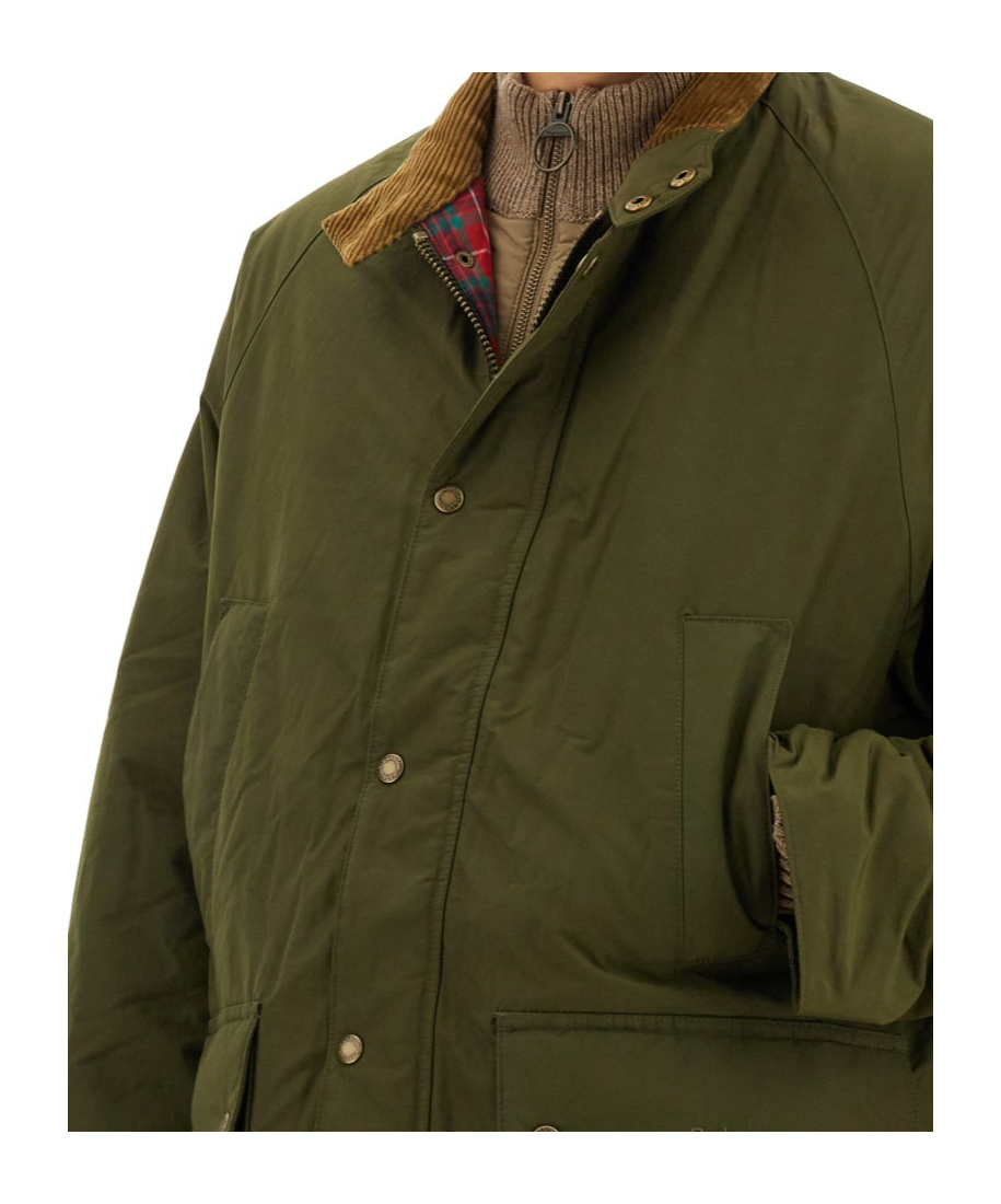 Baracuta Long-sleeved Casual Jacket In Green