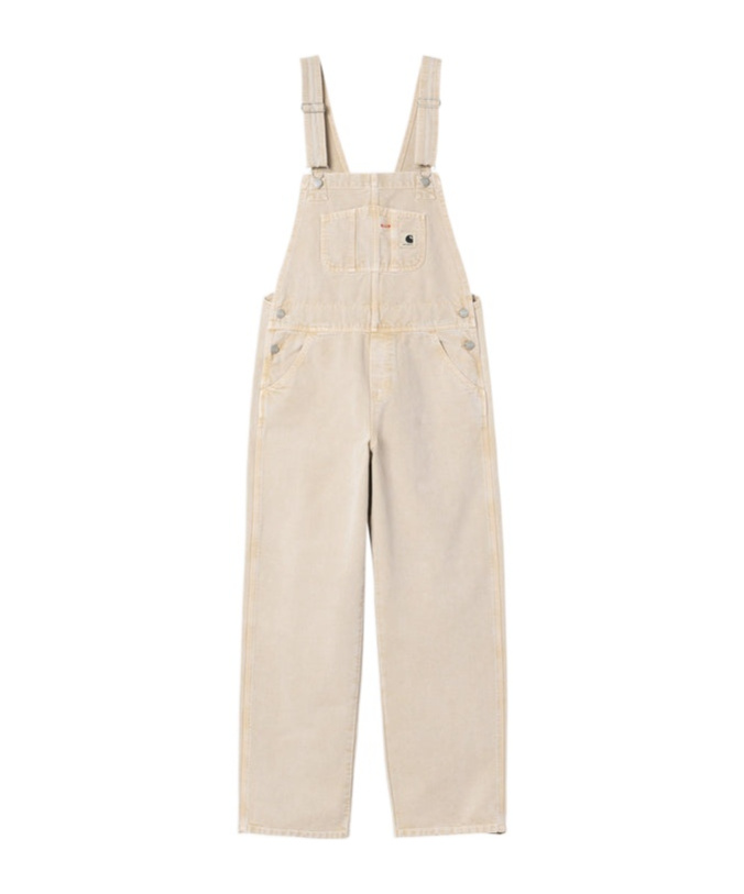 Carhartt Womens Bib Overall Straight In Neutral