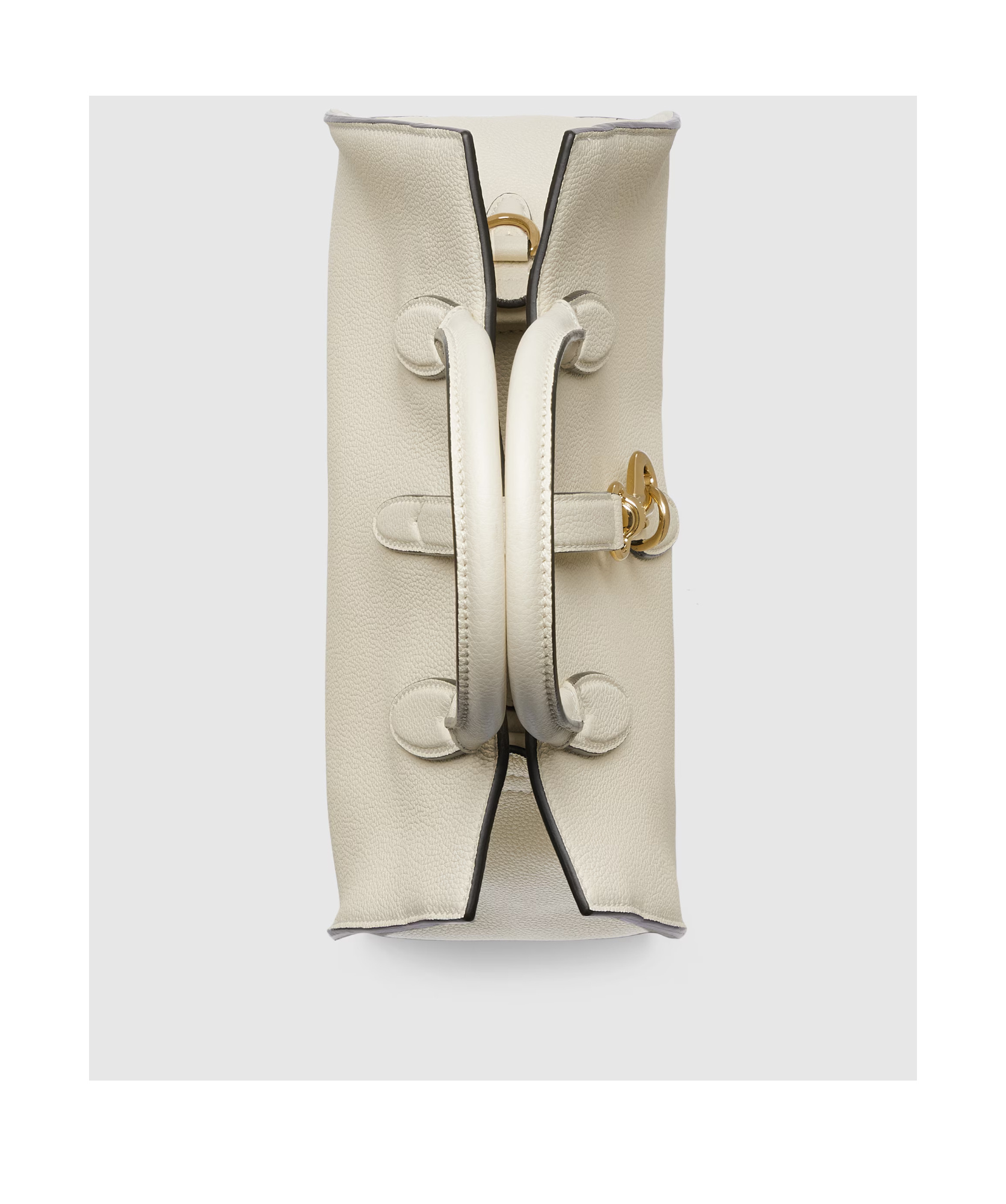 Gucci Medium Shoulder Bag With Hooks And Buckles In White