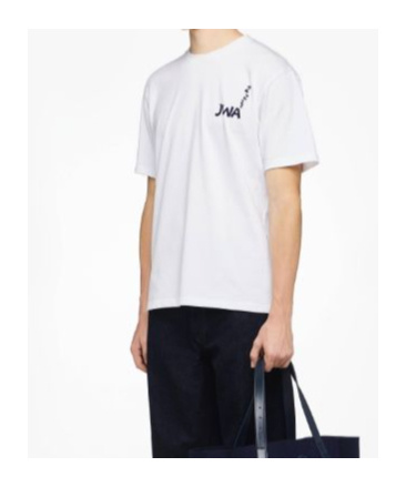 Jw Anderson J.w.anderson Logo T Shirt In White