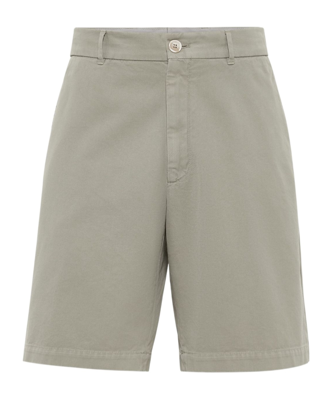 BRUNELLO CUCINELLI STRAIGHT-LEG COTTON BERMUDA SHORTS