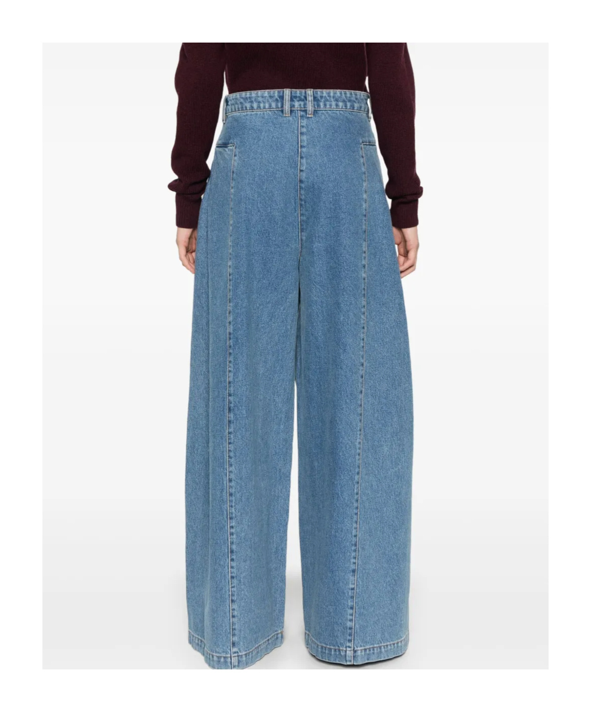 Remain Birger Christensen Wide Leg Jeans Blue