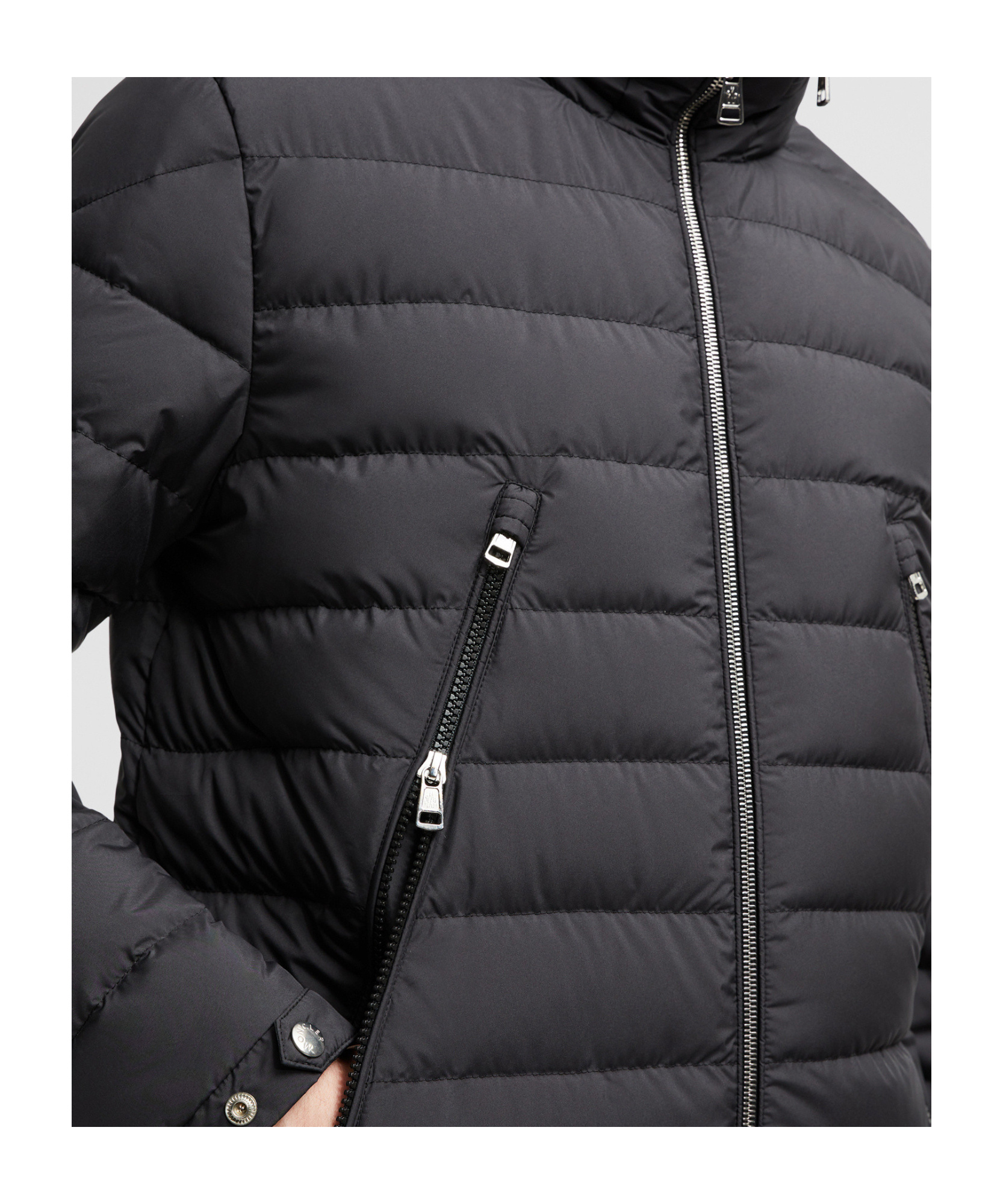 Moncler Grenoble Camurac Short Down Jacket In Black